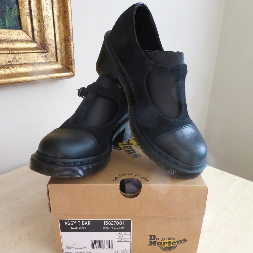 Dr. Martens Aggy T Bar Mary Janes | Size 7